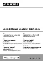 Preview for 1 page of Parkside PLEM 50 C3 Operation And Safety Notes