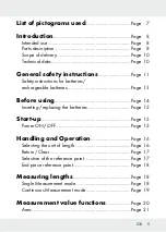 Preview for 6 page of Parkside PLEM 50 C3 Operation And Safety Notes