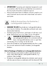 Preview for 14 page of Parkside PLEM 50 C3 Operation And Safety Notes