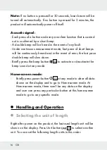 Preview for 17 page of Parkside PLEM 50 C3 Operation And Safety Notes