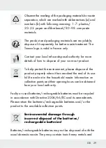 Preview for 30 page of Parkside PLEM 50 C3 Operation And Safety Notes