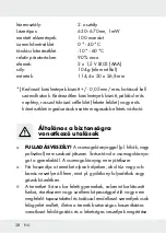 Preview for 39 page of Parkside PLEM 50 C3 Operation And Safety Notes