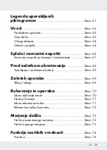 Preview for 60 page of Parkside PLEM 50 C3 Operation And Safety Notes