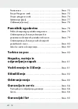 Preview for 61 page of Parkside PLEM 50 C3 Operation And Safety Notes