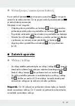 Preview for 70 page of Parkside PLEM 50 C3 Operation And Safety Notes