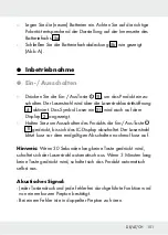 Preview for 152 page of Parkside PLEM 50 C3 Operation And Safety Notes