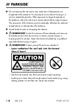 Preview for 9 page of Parkside PLEM 50 C4 Operating Instructions Manual