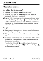 Preview for 15 page of Parkside PLEM 50 C4 Operating Instructions Manual