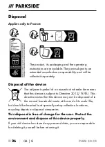 Preview for 29 page of Parkside PLEM 50 C4 Operating Instructions Manual