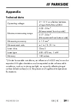 Preview for 32 page of Parkside PLEM 50 C4 Operating Instructions Manual
