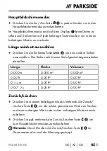 Preview for 48 page of Parkside PLEM 50 C4 Operating Instructions Manual