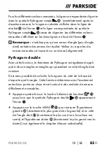 Preview for 86 page of Parkside PLEM 50 C4 Operating Instructions Manual