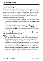 Preview for 119 page of Parkside PLEM 50 C4 Operating Instructions Manual