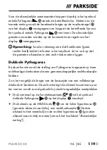 Preview for 122 page of Parkside PLEM 50 C4 Operating Instructions Manual