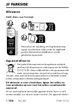 Preview for 129 page of Parkside PLEM 50 C4 Operating Instructions Manual