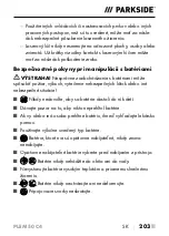 Preview for 206 page of Parkside PLEM 50 C4 Operating Instructions Manual