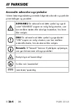 Preview for 267 page of Parkside PLEM 50 C4 Operating Instructions Manual