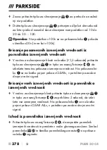 Preview for 381 page of Parkside PLEM 50 C4 Operating Instructions Manual