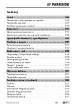 Preview for 390 page of Parkside PLEM 50 C4 Operating Instructions Manual