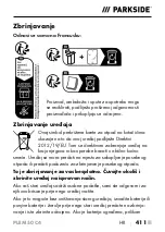 Preview for 414 page of Parkside PLEM 50 C4 Operating Instructions Manual