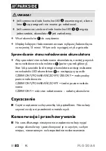 Preview for 87 page of Parkside PLG 20 A4 Operating Instructions Manual