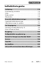 Preview for 122 page of Parkside PLG 20 A4 Operating Instructions Manual