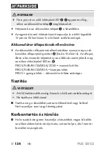 Preview for 160 page of Parkside PLG 20 C3 Translation Of The Original Instructions