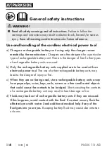 Preview for 9 page of Parkside PLGK 12 A3 Translation Of The Original Instructions