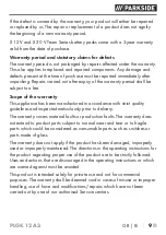 Preview for 14 page of Parkside PLGK 12 A3 Translation Of The Original Instructions