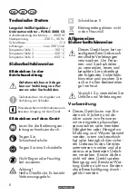 Preview for 6 page of Parkside PLHLG 2000 C2 Translation Of The Original Instructions