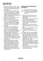 Предварительный просмотр 8 страницы Parkside PLHLG 2000 C2 Translation Of The Original Instructions