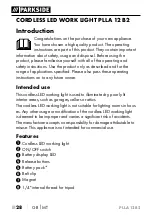 Preview for 33 page of Parkside PLLA 12 B2 Translation Of The Original Instructions