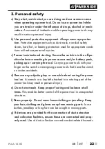 Preview for 38 page of Parkside PLLA 12 B2 Translation Of The Original Instructions