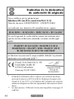 Preview for 94 page of Parkside PLLA 12 C3 Translation Of The Original Instructions