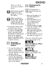 Preview for 11 page of Parkside PLLA 12-Li A1 Translation Of The Original Instructions