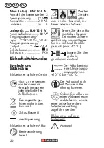 Preview for 20 page of Parkside PLLA 12-Li A1 Translation Of The Original Instructions