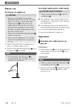 Preview for 9 page of Parkside PLLL 16 A2 Original Instructions Manual