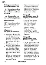 Preview for 18 page of Parkside PLMB 4 A1 Translation Of The Original Instructions