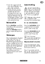 Preview for 19 page of Parkside PLMB 4 A1 Translation Of The Original Instructions