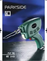 Parkside PLP 180 SOLDERING GUN Manual preview