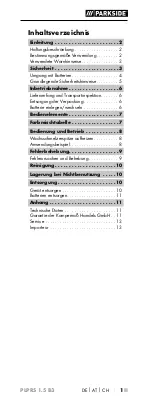 Preview for 5 page of Parkside PLPRS 1.5 B3 Operating Instructions Manual