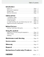 Предварительный просмотр 5 страницы Parkside PLS 48 A1 Operation And Safety Notes