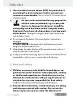 Preview for 10 page of Parkside PLS 48 A1 Operation And Safety Notes