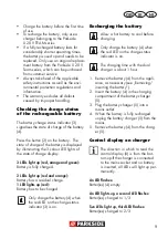 Preview for 57 page of Parkside PLSA 40-Li A1 Instructions For Use Manual