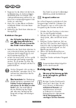 Preview for 18 page of Parkside PLSA 40-Li B1 Translation Of The Original Instructions