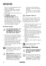 Preview for 18 page of Parkside PLSA 40-Li C2 Translation Of The Original Instructions