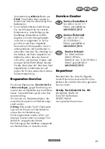 Preview for 23 page of Parkside PLSA 40-Li C2 Translation Of The Original Instructions