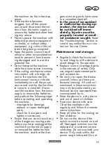 Preview for 31 page of Parkside PLSA 40-Li C2 Translation Of The Original Instructions