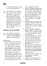 Preview for 8 page of Parkside PLV 1500 C2 Translation Of The Original Instructions