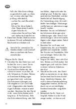 Preview for 12 page of Parkside PLV 1500 C2 Translation Of The Original Instructions